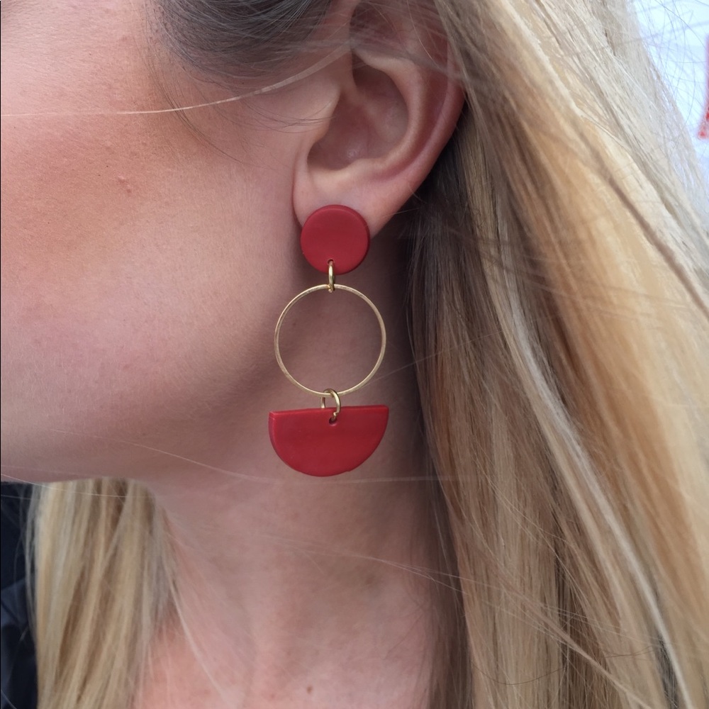 Clay earrings